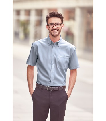 Chemisette homme coton sans repassage