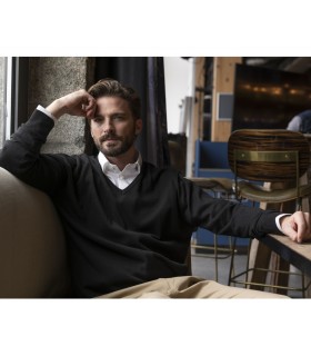 Pull fin Col V homme - femme