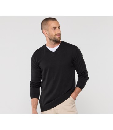 Pull fin Col V homme - femme