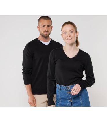 Pull fin Col V homme - femme