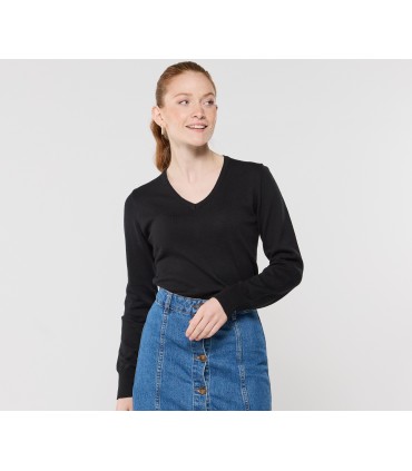 Pull fin Col V homme - femme