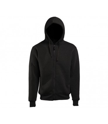 Sweat zippé à capuche doublé polaire Sherpa