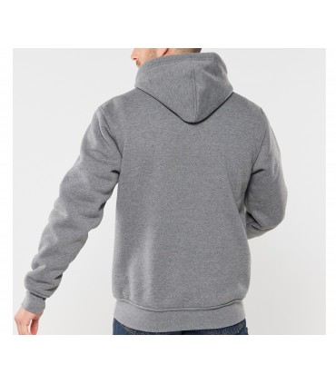 Sweat zippé à capuche doublé polaire Sherpa