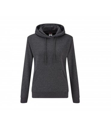 Sweat à capuche et poche femme