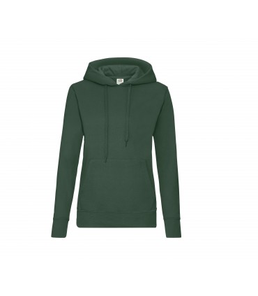 Sweat à capuche et poche femme