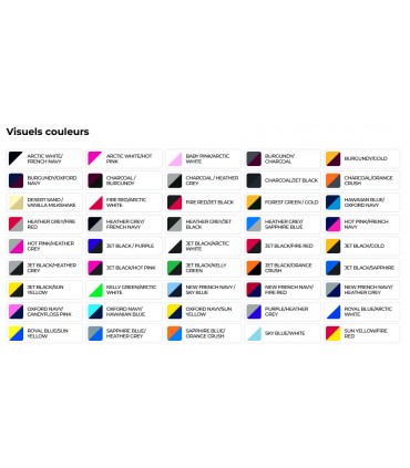 Sweat à capuche contrasté