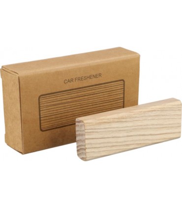 Désodorisant de voiture en bois de hêtre