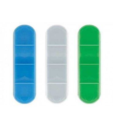 PILULIER JOURNALIER AVEC COUVERCLE COULISSANT| ref :  BAP614