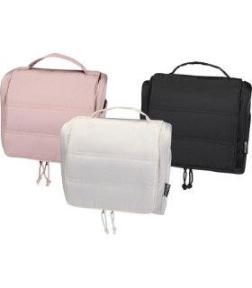 Trousse de toilette à suspendre recyclée et certifiée GRS