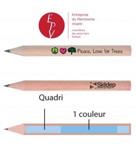 Petit crayon à papier en bois