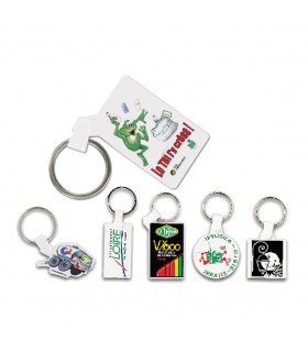 Porte-clé souple, plusieurs formes