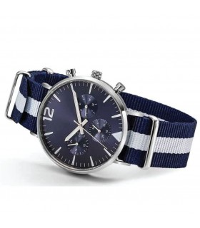 Montre bracelet tissé ou lisse