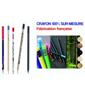 Crayon à papier 100% sur-mesure