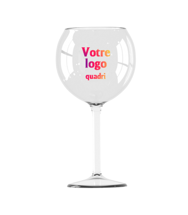 Verre à vin ballon réutilisable en tritan 65 cl