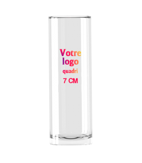 Verre à cocktail tube réutilisable en tritan 23 cl