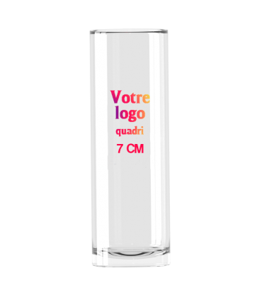 Verre à cocktail tube réutilisable en tritan 23 cl