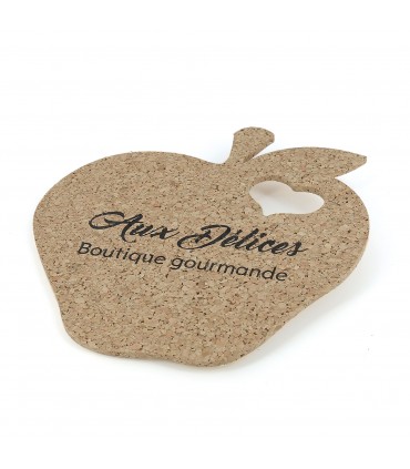 Dessous de plat en liège 100% personnalisé