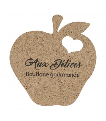 Dessous de plat en liège 100% personnalisé