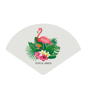 Éventail en polypropylène à la forme personnalisable