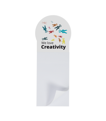 Bloc-notes magnétique à la forme