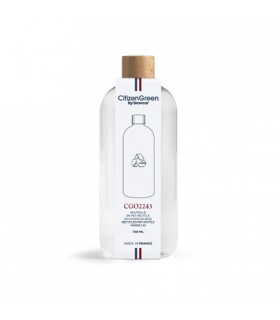 Bouteille 750ml PET 100% recyclée