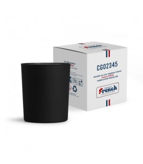 Bougie en verre fabrication française 200 gr