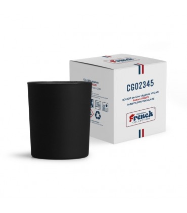 Bougie en verre fabrication française 200 gr