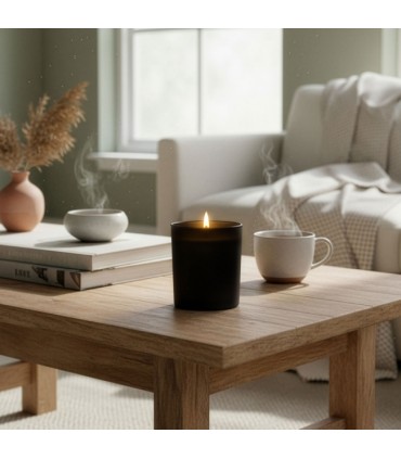 Bougie en verre fabrication française 200 gr