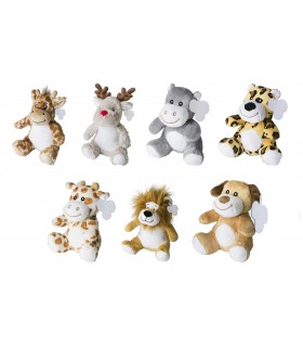 Peluche animal personnalisable en polyester
