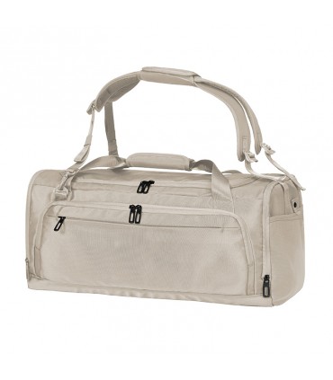 Sac de sport et voyage publicitaire recyclé HALFAR® avec fonction sac à dos – 42 L