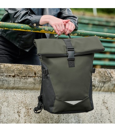 Sac à dos ordinateur publicitaire recyclé HALFAR® ORBIT – 20 L