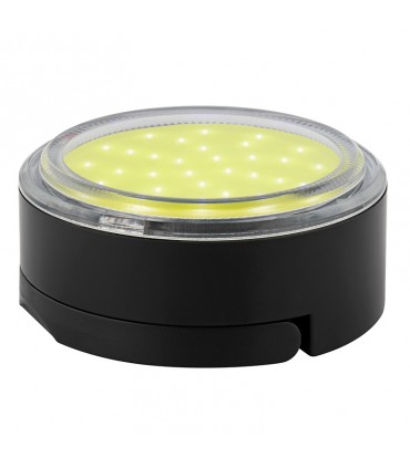 Lampe rechargeable publicitaire METMAXX® compacte avec support magnétique