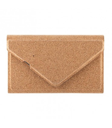 Chargeur solaire publicitaire pliable METMAXX® en liège naturel