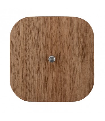 Lampe de bureau rechargeable publicitaire METMAXX® tactile en bois et aluminium