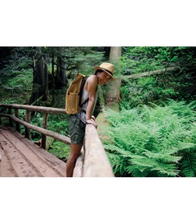 Chapeau de soleil en paille synthétique personnalisable