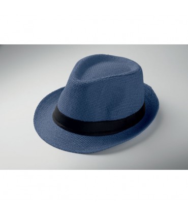 Chapeau de soleil en paille synthétique personnalisable