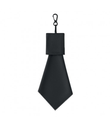 Chiffon de nettoyage en RPET avec pochette personnalisable