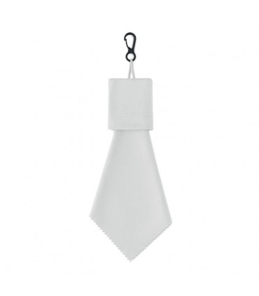 Chiffon de nettoyage en RPET avec pochette personnalisable