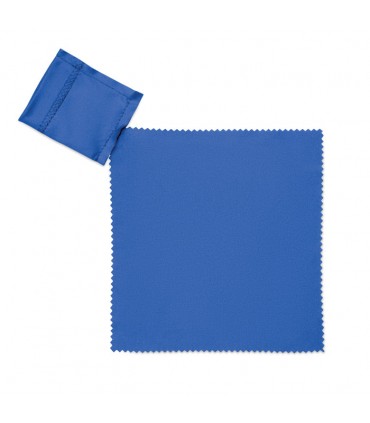 Chiffon de nettoyage en RPET avec pochette personnalisable