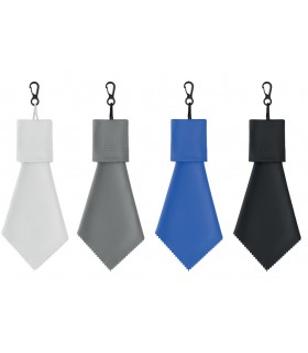 Chiffon de nettoyage en RPET avec pochette personnalisable