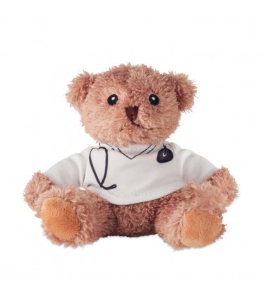 Peluche ours métier personnalisable avec t-shirt