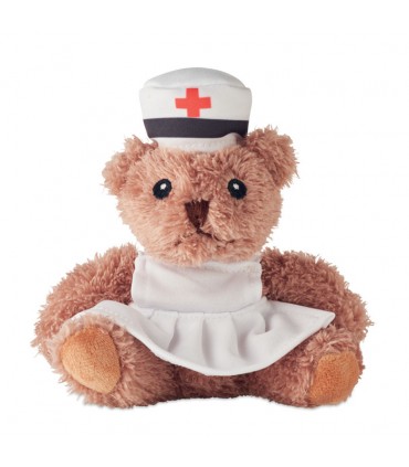 Peluche ours métier personnalisable avec t-shirt