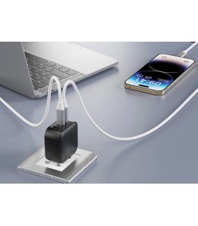 Chargeur secteur 70W GaN Urban Vitamin personnalisable