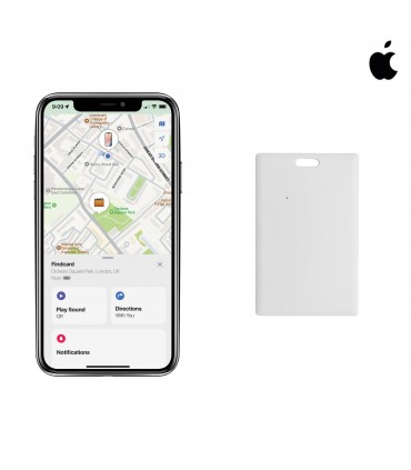 Carte de géolocalisation, traceur en plastique RCS (IOS Apple)