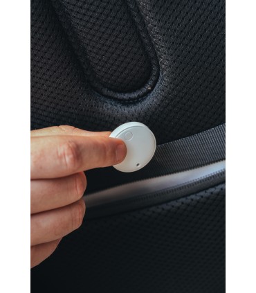 Traceur de clés en plastique recyclé RCS personnalisable compatible Apple et Android