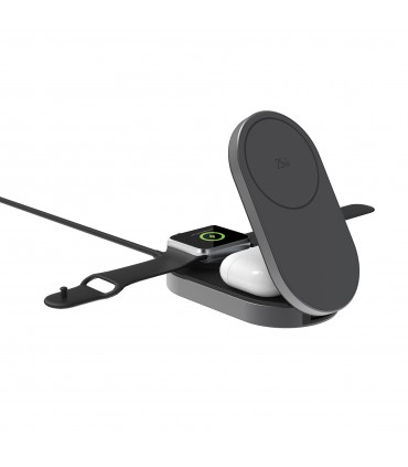 Chargeur sans fil 25W pliable 3 en 1 Quantum personnalisable