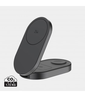 Chargeur sans fil 25W pliable 3 en 1 Quantum personnalisable