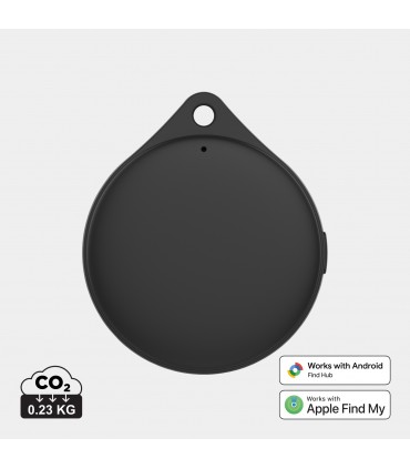 Géolocaliseur personnalisable Findpop Dual en plastique recyclé (IOS Apple - Android)