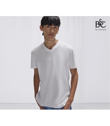 Tee-shirt homme col V 150 éco-responsable