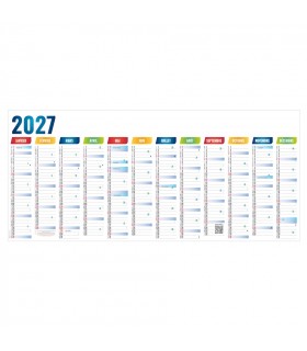 Calendrier géant planning mural effaçable